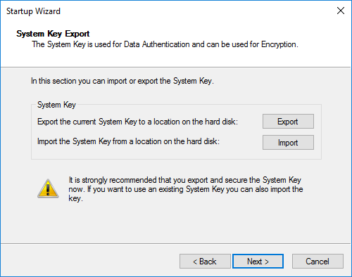 PoINT Storage Manager Upgrade (Screenshot)