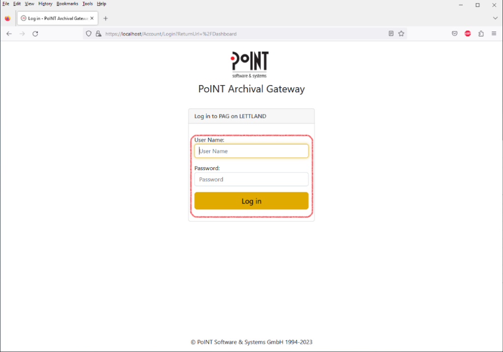 PoINT Archival Gateway - Bucket Creation (1)